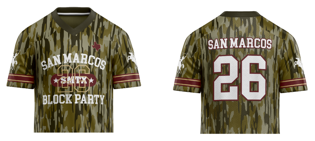 San Marcos Block Party Jersey